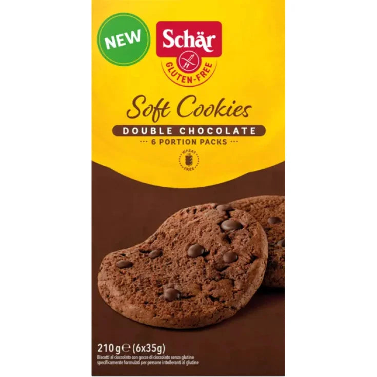 SCHAR SOFT COOKIE DOUBLE CHOCOLATE 210 G