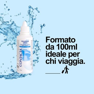 Soluzione Unica Isotonica Contacta 100Ml per lenti a contatto morbide