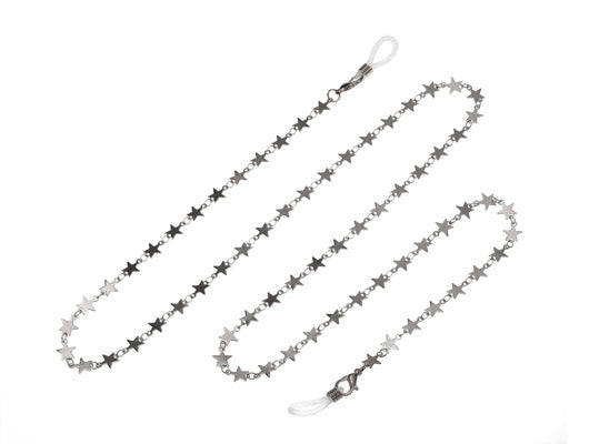 CONTACTA CATENINA OCCHIALI STELLE/ARGENTO 1 PEZZO