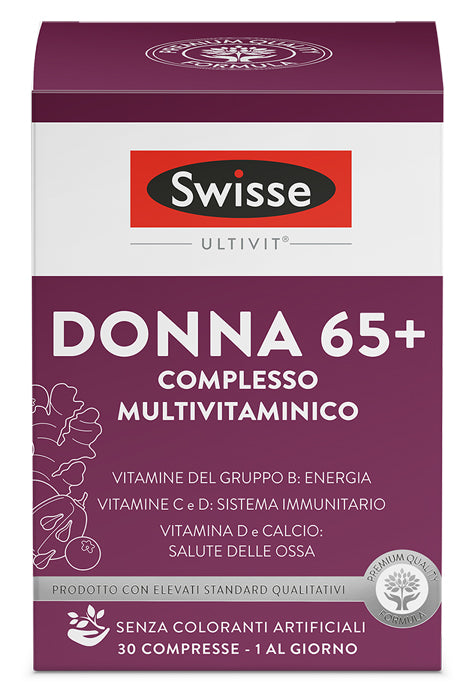 Swisse Donna 65+ Complesso Multivitaminico 30 Compresse - Swisse Donna 65+ Complesso Multivitaminico 30 Compresse