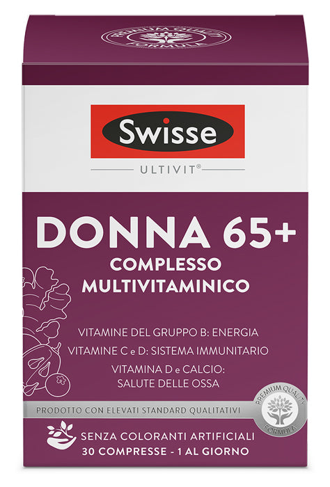 Swisse Donna 65+ - Complesso Multivitaminico - 30 Compresse