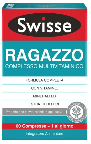 SWISSE MULTIVIT RAGAZZO 60 COMPRESSE - SWISSE MULTIVIT RAGAZZO 60 COMPRESSE