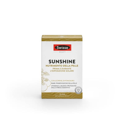 Swisse Beauty Sunshine - 30capsule molli  per il benessere della tua pelle prima e durante l’esposizione solare