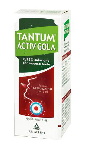 TANTUM VERDE GOLA*spray mucosa orale 15 ml 250 mg/100 ml