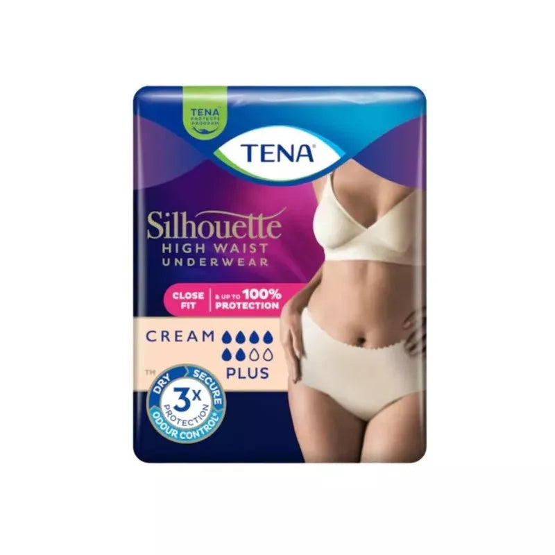 PANNOLONE MUTANDINA TENA SILHOUETTE CREME MEDIUM 9 PEZZI