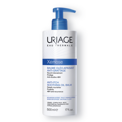 Uriage Xémose Balsamo Olio Lenitivo Anti-Prurito per Pelli Molto Secche 500 ml