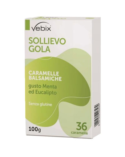 VEBIX NUTRIENTS SOLLIEVO GOLA 36 PASTIGLIE BALSAMICHE