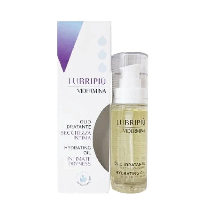 VIDERMINA LUBRIPIU' OLIO IDRATANTE 30 ML Lubripiù Olio Idratante Vidermina - Detergente Intimo