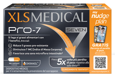 XLS Medical PRO 7 180 capsule bruciagrassi