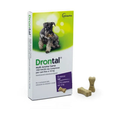 Drontal Multi Aroma Carne 6 Cpr Cani
