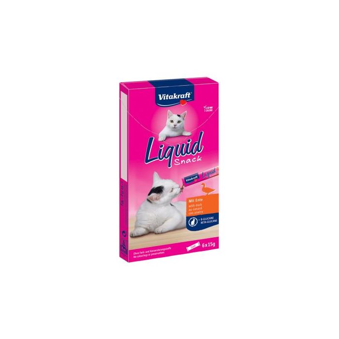 New Cat Liquid Snack con Anatra & ß-glucani - New Cat Liquid Snack con Anatra & ß-glucani
