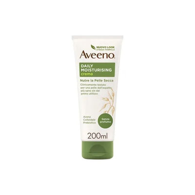 Aveeno Daily Moisturising Crema Idratante Corpo Ideale Per Pelli Secche 200ml