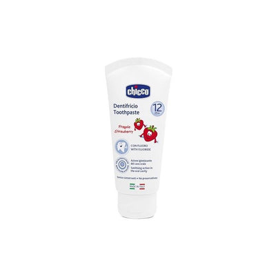 Chicco Dentifricio Fragola 50 Ml 12M+ Con Fluoro