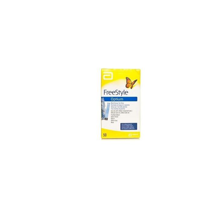 Strisce Misurazione Glicemia Freestyle Optium Test Strips 25Pezzi