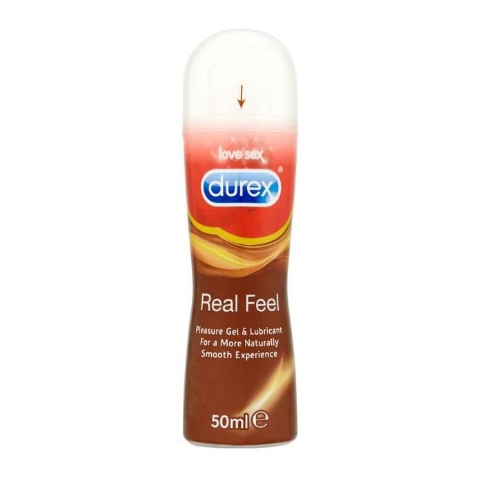 Gel Lubrificante Durex New Gel Real Feel 50 Ml