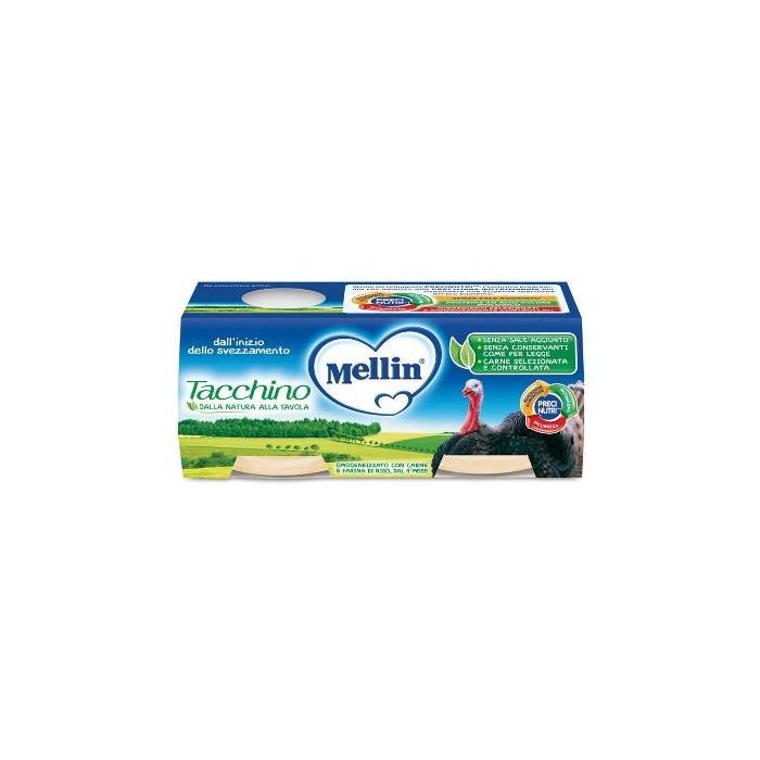Mellin Omogeneizzato Tacchino 4X80 G