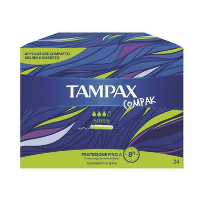 Tampax Compak Super 24 Pezzi