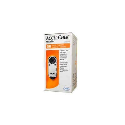 Strisce Misurazione Glicemia Accu-Chek Mobile 50 Test Mic 2