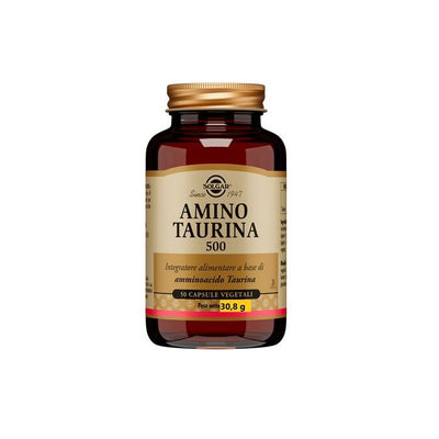 Amino Taurina 500 50 Capsule Vegetali