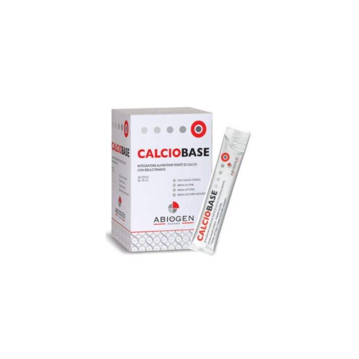 Calciobase 30 Stick Da 10 Ml Senza Zuccheri Aggiunti Senza Glutine E Senza Lattosio