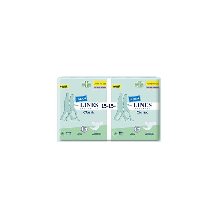 Pannolone A Mutanda Lines Specialist Classic Super Mm 30 Pezzi