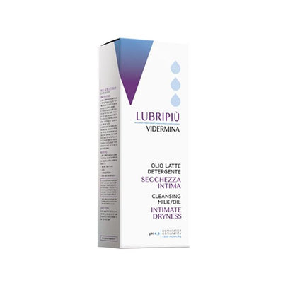 Vidermina Lubripiu&#039; Olio Latte Detergente Secchezza Intima 200 Ml