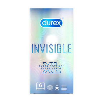 Profilattico Durex Invisible Xl 6 Pezzi