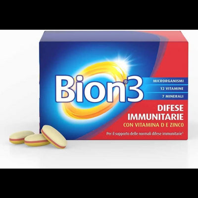 Bion3 Difese Immunitarie Con Vitamina D E Zinco 30 Compresse