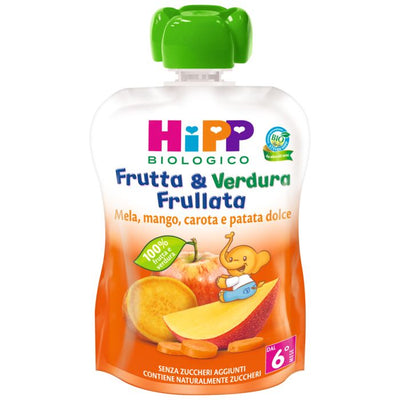 Hipp Bio Frutta & Verdura Mela Mango Carota Patata Dolce 90G