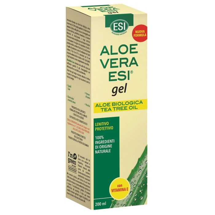 Esi Aloe Vera Gel Vitamina E + Tea Tree 200 Ml - Esi Aloe Vera Gel Vitamina E + Tea Tree 200 Ml