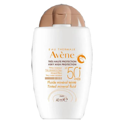 Avene Sol Fluido Minerale Spf50+ Colorato Nuova Formula 40 Ml