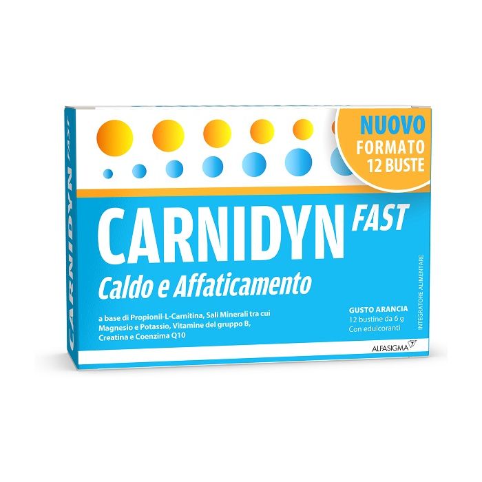 Carnidyn Fast 12 Bustine - Carnidyn Fast 12 Bustine