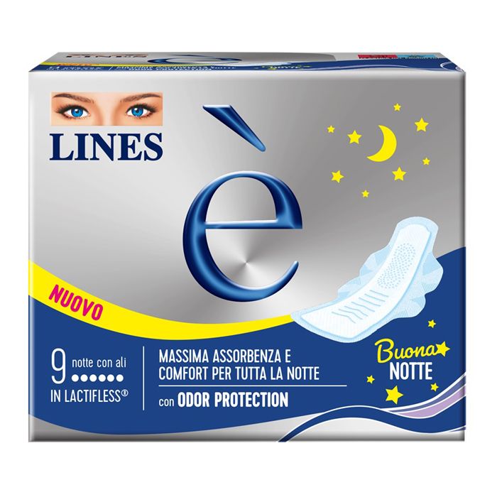 Lines E' Notte Carry Pack 9 Pezzi