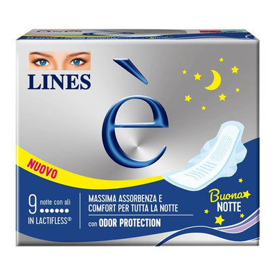 Lines E' Notte Carry Pack 9 Pezzi