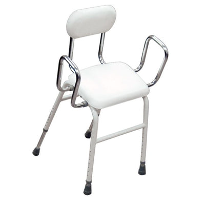 INTERMED Sedia Subito in Piedi AQ-70 Bianco Regolabile Anziani Disabili