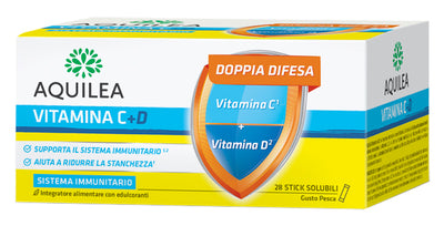 Aquilea Vitamina C+D 28 Bustine Stick - Promo Scad 05/2024