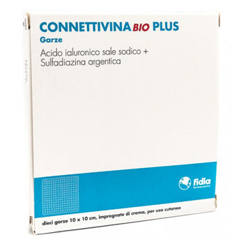 Connettivina Bio Plus Garza 10 Pezzi - 10x10 cm