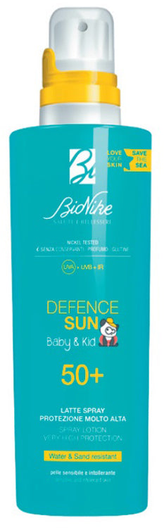 Bionike Defence Sun Baby&Kid Latte Spray Corpo 200ml SPF50+