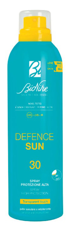 Bionike Defence Sun Spray Solare Corpo Transparent Touch 200ml SPF30