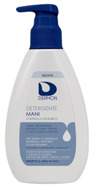Dermon Detergente Mani Controllo Microbico 200 Ml