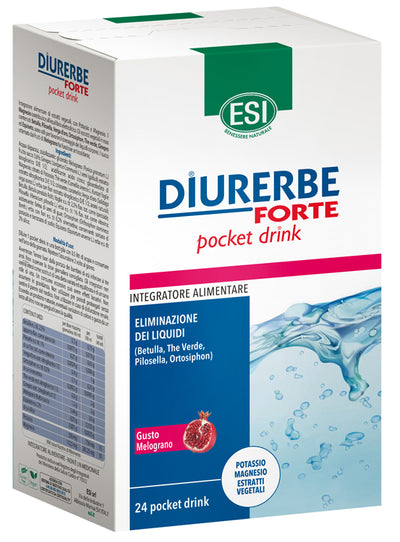 Diurerbe Forte Pocket Drink Melograno 24 X 20 Ml