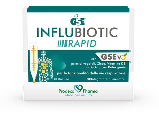 Gse Influbiotic Rapid 10 Bustine