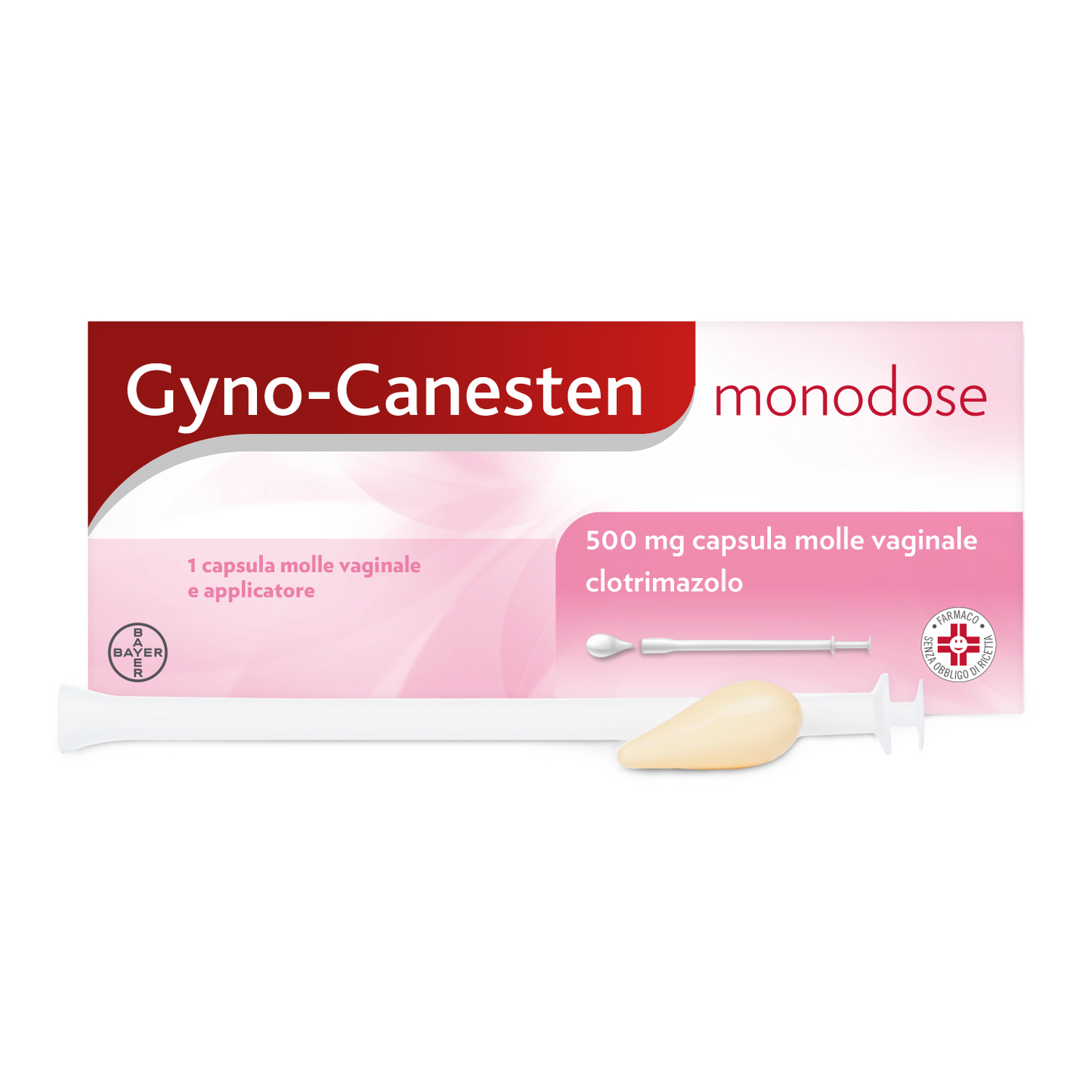 Gyno-Canesten Monodose Trattamento Sintomi Candida contro Prurito, Bruciore Intimo e Perdite, 1 cps
