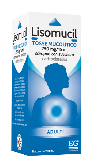 Lisomucil Adulti Sciroppo 200ml 5%