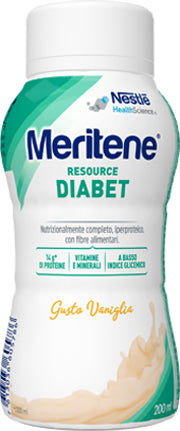 Meritene Resource Diabet Vaniglia Alimento Iperproteico 28 Vitamine E Minerali 200 Ml - Meritene Resource Diabet Vaniglia Alimento Iperproteico 28 Vitamine E Minerali 200 Ml