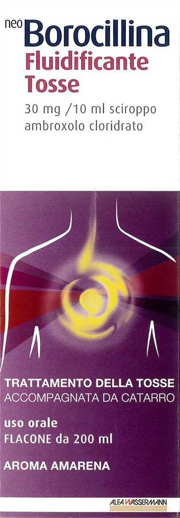 NEO BOROCILLINA FLUIDIFICANTE TOSSE "30 MG/10 ML SCIROPPO" - FLACONE 200 ML