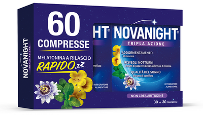 Novanight Tripla Azione 30 + 30 Compresse