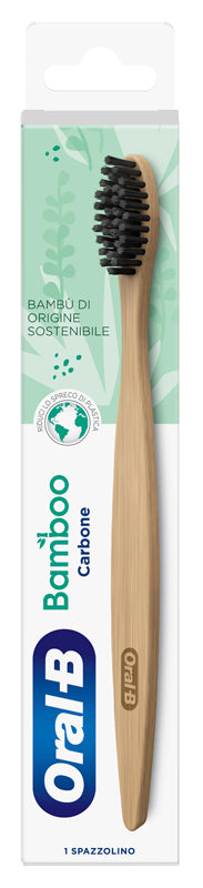 Oralb Bamboo Carbone Spazzolino Manuale - Oralb Bamboo Carbone Spazzolino Manuale
