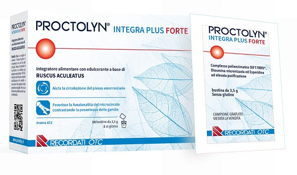 Proctolyn Integra Plus Forte 14 Bustine - Proctolyn Integra Plus Forte 14 Bustine