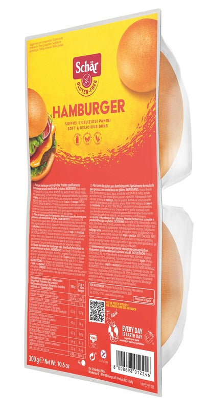 Schar Panini Hamburger 4X75G